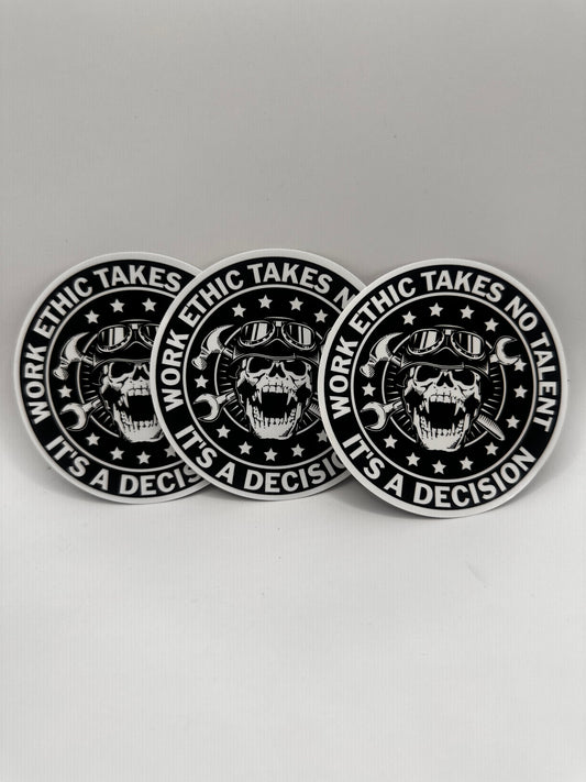 Work Ethic Sticker